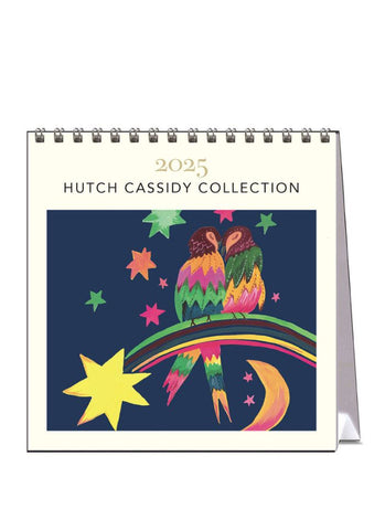 Hutch Cassidy Desk Calendar 2025
