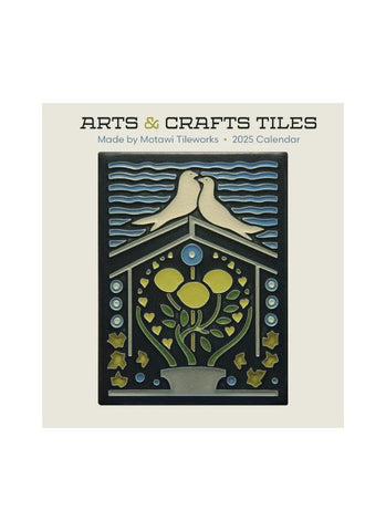Arts & Crafts Tiles: Made by Motawi Tileworks Mini Wall Calendar 2025