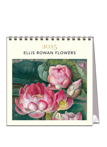 Ellis Rowan - Flowers Desk Calendar 2025
