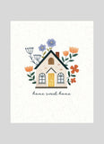 UWP Luxe 3D Pop-up Card - Home Sweet Home - front