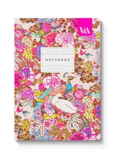 Victoria and Albert bright A5 notebook.