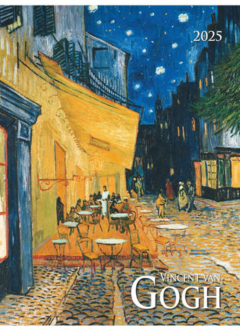 Vincent van Gogh Large Wall Calendar 2025