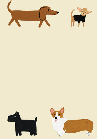 Shaggy Dogs Writing Paper Set