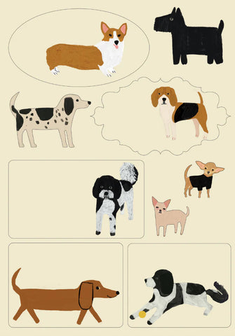 Shaggy Dogs Writing Paper Set