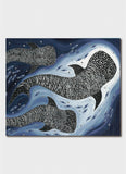 Melanie Hava Art Card - Whale Sharks