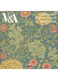 V&A 2027 calendar with William Morris wallpapers design
