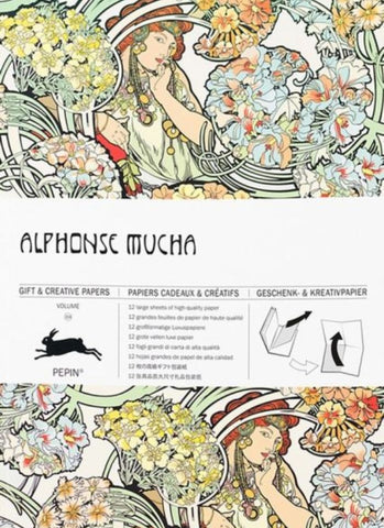 Alphonse Mucha Gift & Creative Wrapping Papers