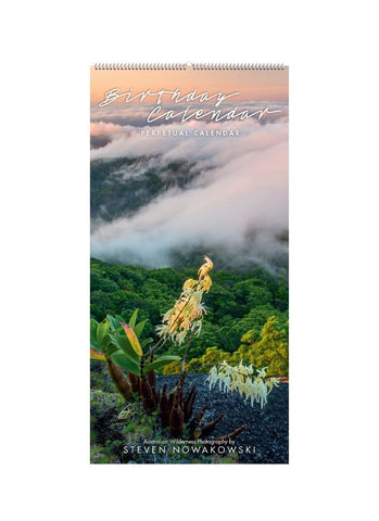 Wild Places Australia Slimline Perpetual Birthday Calendar