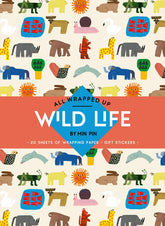 Cover of a wrapping paper book WIld Life by Min Pi.