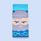 Ernestoe Hemingway blue socks by Chatty feet.