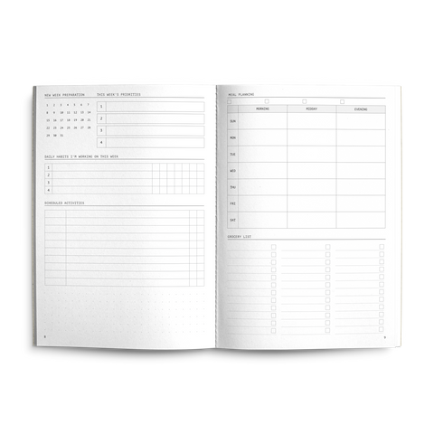 Fast Brain Friend planner from Creators Friend