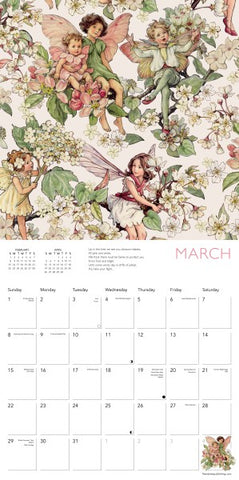 Flower Fairies 2026 Calendar