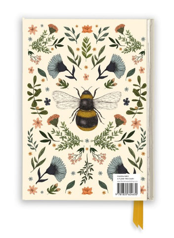 Jade Mosinski - Botanical Bee Large Diary 2026 - back