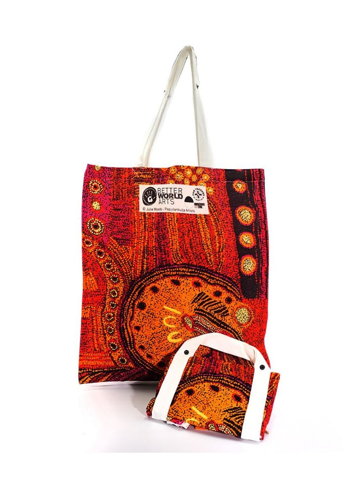 Foldable Cotton Bag - Julie Woods