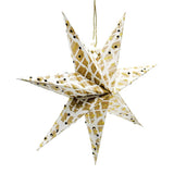 Better World Arts Handmade Kraft Glitter Star 20cm - Paulina Puruntatameri
