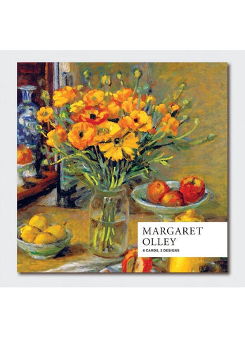 Margaret Olley Card Pack - Delphiniums & Ranunculus