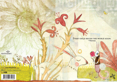 Sacredbee greeting card - Every Child
