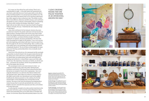AUSTRALIAN DESIGNERS AT HOME By Jenny-Rose Innes (HB) - pages