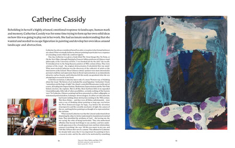 AUSTRALIAN ABSTRACT: Contemporary Abstract Painting by Amber Cresswell Bell (HB) - pages