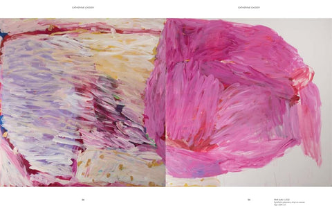 AUSTRALIAN ABSTRACT: Contemporary Abstract Painting by Amber Cresswell Bell (HB) - pages