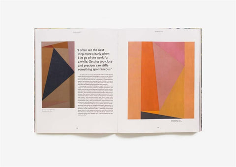 AUSTRALIAN ABSTRACT: Contemporary Abstract Painting by Amber Cresswell Bell (HB) - pages