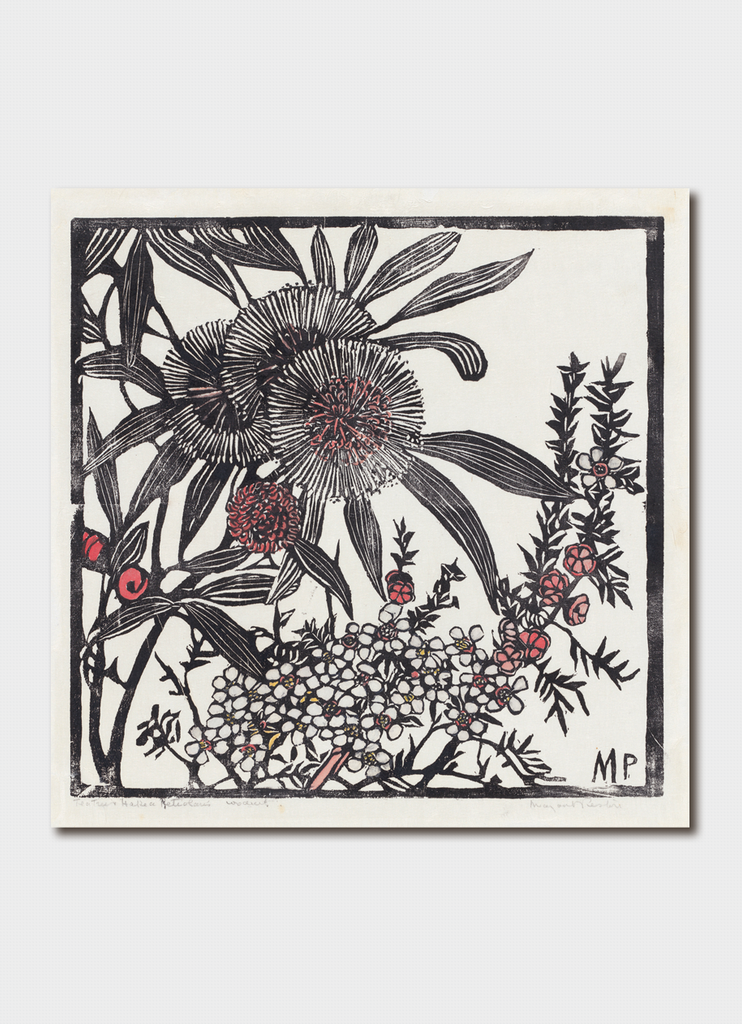 Margaret Preston - Tea-Tree and Hakea Petiolaris