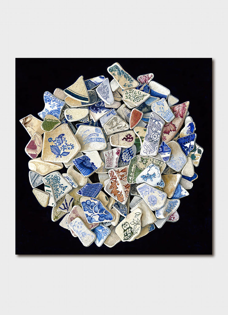 Sandi Rigby Art Card - Mudlarking