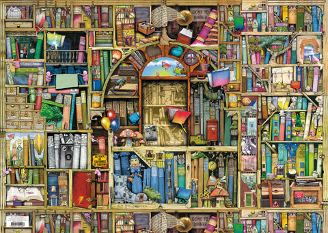 Colin Thompson Wrapping Paper - The Neverending Bookshop