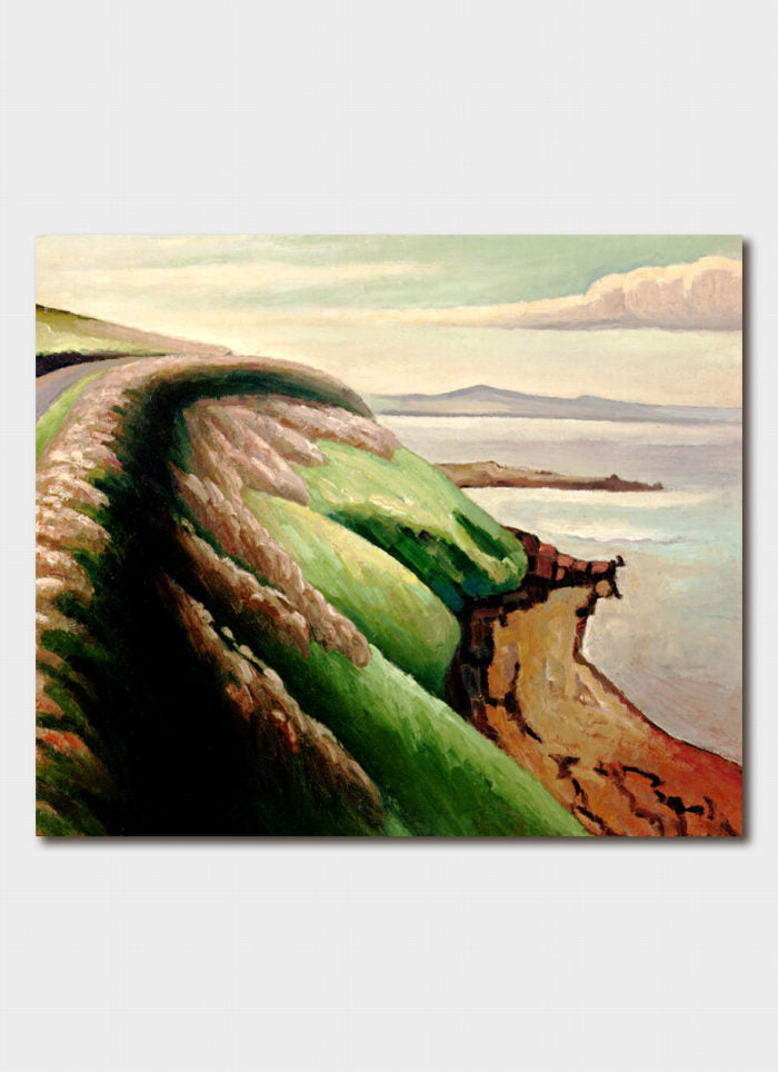 Dorrit Black Art Card - Coast Road