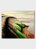 Dorrit Black Art Card - Coast Road