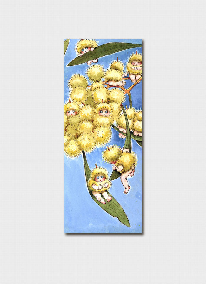 May Gibbs # 2 Bookmark - wattle babies