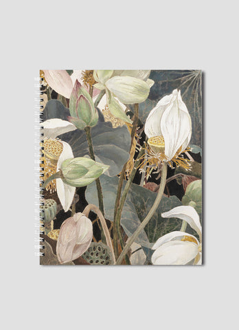 Cressida Campbell Small Notebook - Lotus (detail)