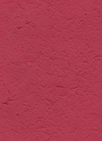 Handmade in Chiang Mai Mulberry Paper - Red (CHM0035)