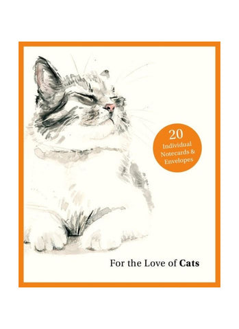 FOR THE LOVE OF CATS Boxed Notecards