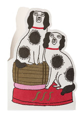 Archivist Press - Cut Out Card - Barrell Dogs (Letterpress)