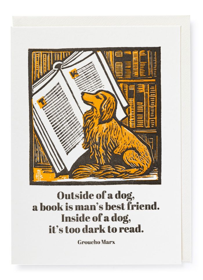 Archivist Press - Outside of a Dog (Letterpress)