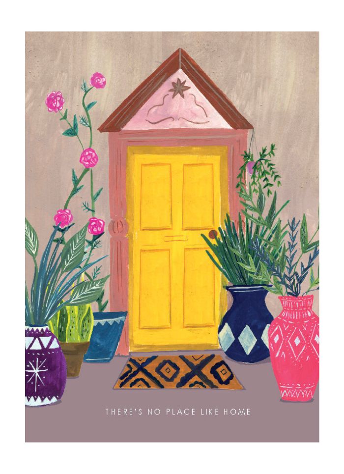 Hutch Cassidy greeting card - New Home