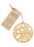 Bamboo Bauble - Festive Kangaroo