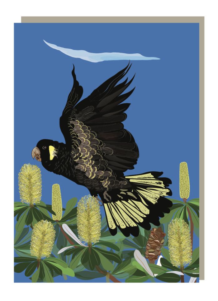 Emma Miszalski - Black Cockatoo Fly