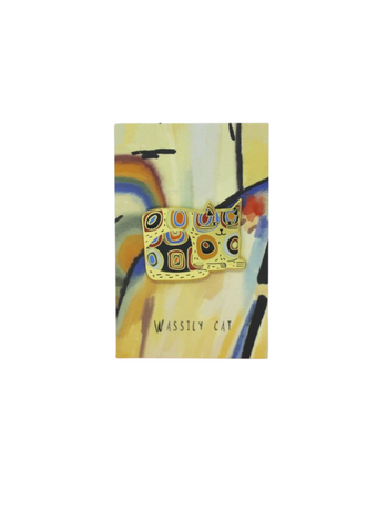Wassily Cat Luxury Enamel Pin