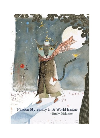 Sacredbee greeting card - Sanity