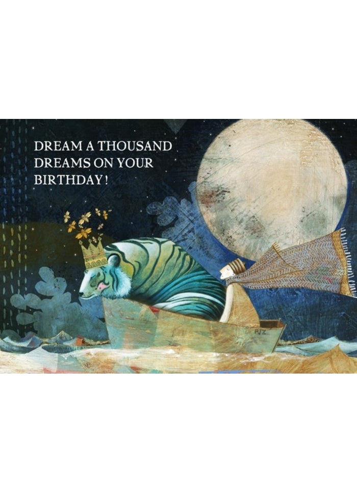 Sacredbee greeting card - A Thousand Dreams