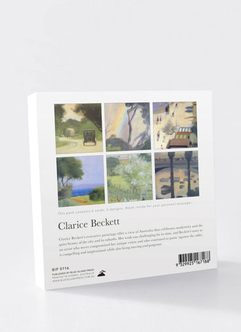 Clarice Beckett Card Pack - Rainbow Tints (back of pack)