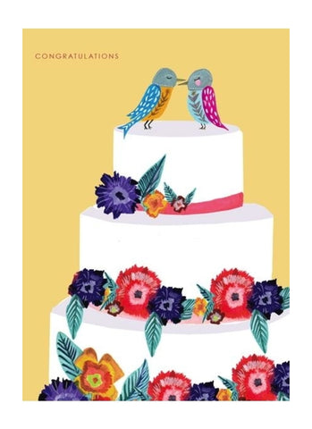 Hutch Cassidy greeting card - Wedding Cake