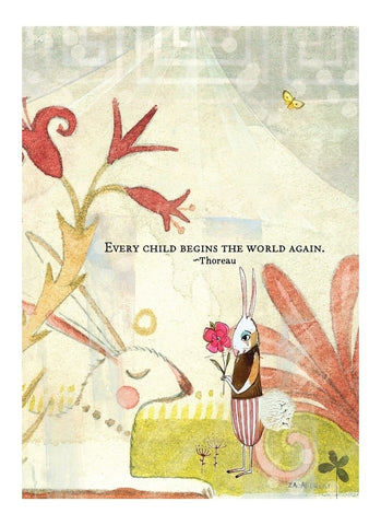 Sacredbee greeting card - Every Child