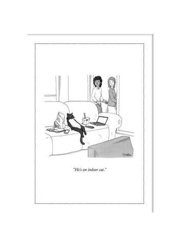 New Yorker Magnet - Indoor Cat