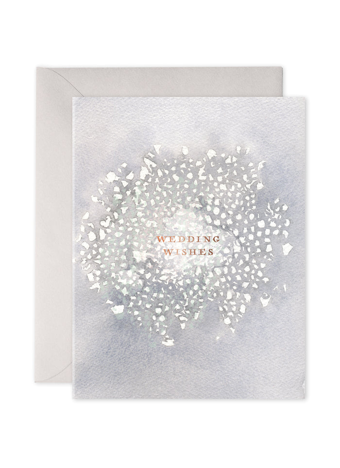 E. Frances- Wedding Wishes (foiled)