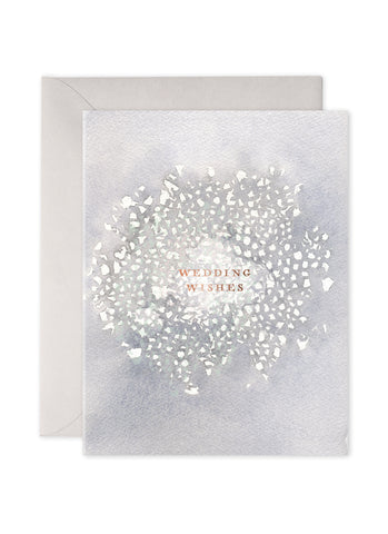 E. Frances- Wedding Wishes (foiled)