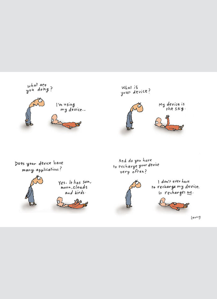 Leunig cartoon card - My Device