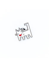 Keith Hairball Enamel Pin